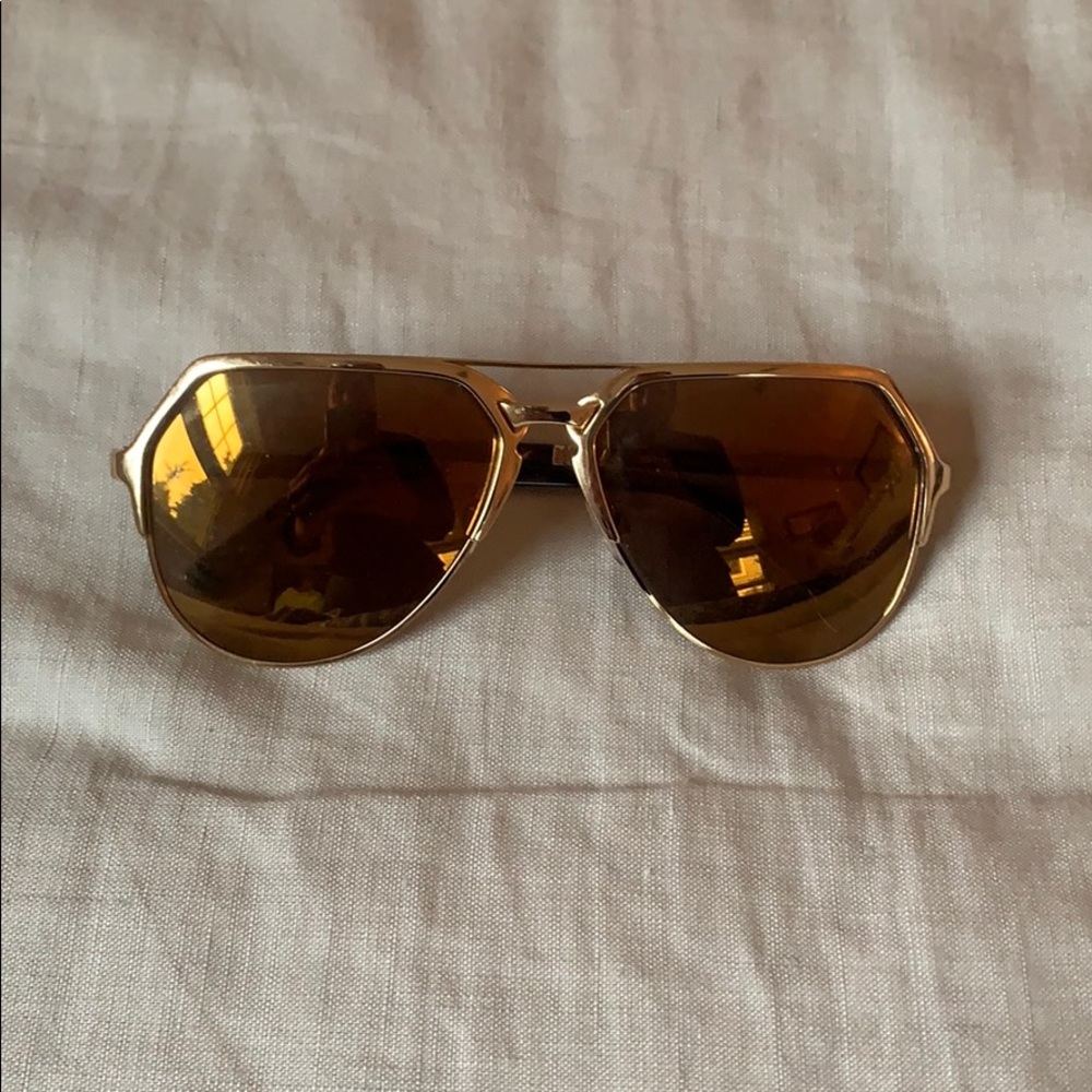 Dolce & Gabbana Gold Sunglasses